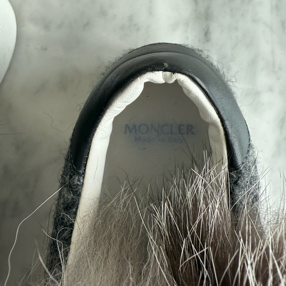 Fur Moncler Gray Shoes - Picture 4 of 5